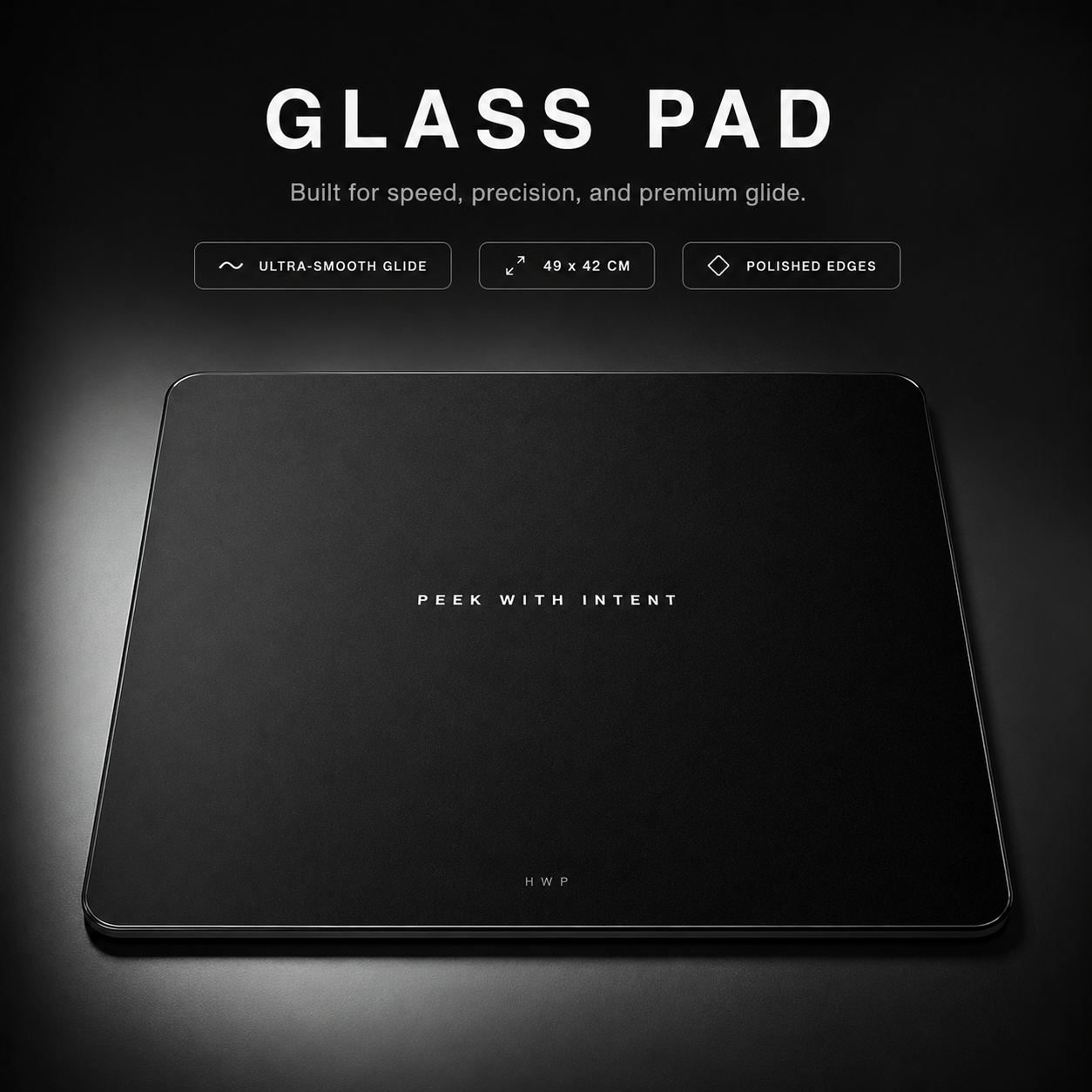 Glass Mouse Pad